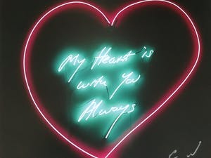 Tracey Emin - My Heart Is With You Always - handgesigneerd - 2015 kopen? Bied vanaf 1200!