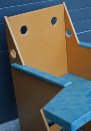 Niet of onleesbaar gesigneerd - Design stoel. kopen? Bied vanaf 1!