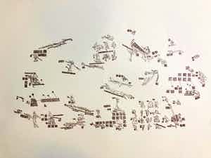 Henri Plaat - zonder titel verkocht voor € 55!