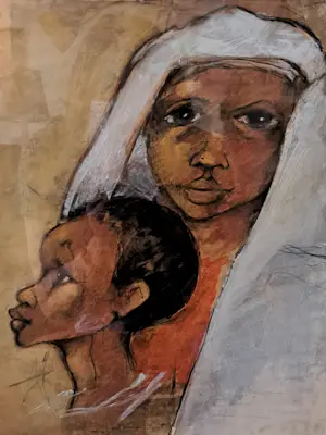 Machiel Hopman - Afrikaanse vrouw met kind kopen? Bied vanaf 125!