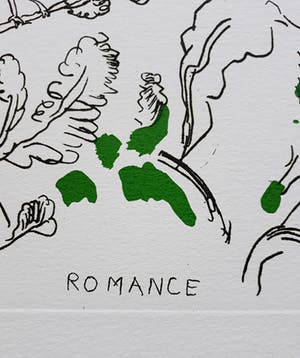 Pieter Holstein - Romance, ingekleurde ets kopen? Bied vanaf 45!