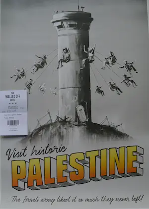 Banksy - Visit historic Palestine. kopen? Bied vanaf 100!