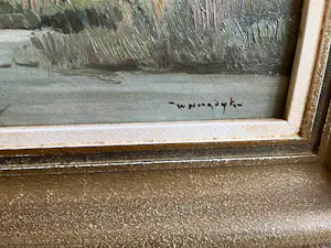 Willem Frederik Noordijk - Gezicht op een boerderij met hooiberg in de polder kopen? Bied vanaf 70!