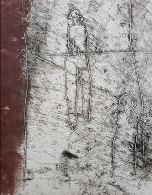 Anton Heyboer - Figuren, ets kopen? Bied vanaf 150!