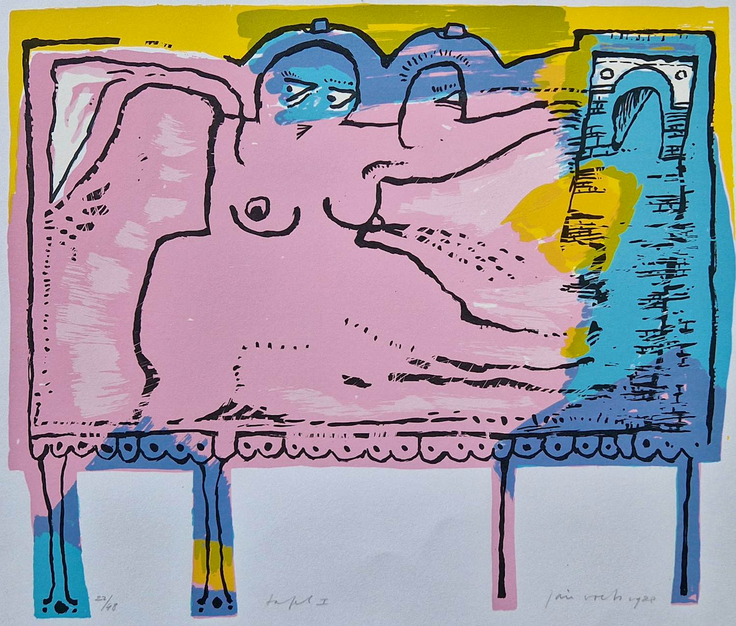 Jan Voets - Tafel I kopen? Bied vanaf 30!