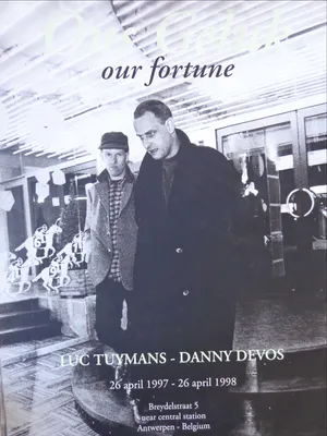 Luc Tuymans - ONS GELUK / ZW-W ZEEFDRUK / 165x110cm / SIG / ZEER GROOT FORMAAT kopen? Bied vanaf 375!