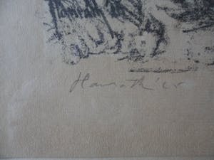 Otto Hanrath - Litho, De Nes Texel. kopen? Bied vanaf 30!