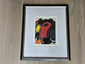 Eugène Brands - Gouache op karton, gesigneerd linksonder - '66 en verso kopen? Bied vanaf 1250!