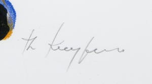 Theo Kuijpers - Litho, Zonder titel - Ingelijst kopen? Bied vanaf 1!