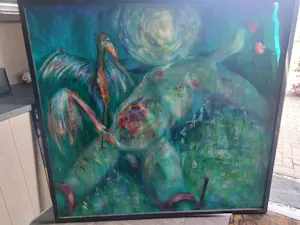 Ferdy de Ley - UNIEK ORIGINEEL SCHILDERIJ TITUIS GROOT kopen? Bied vanaf 20!