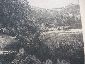 Jac. J. Koeman - Vee bij een beek in boslandschap kopen? Bied vanaf 40!