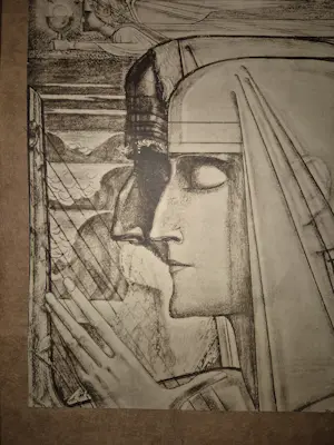 Jan Toorop - Harpspeler kopen? Bied vanaf 30!