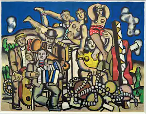 Fernand Leger - Acrobates et Musiciens verkauft für € 225!