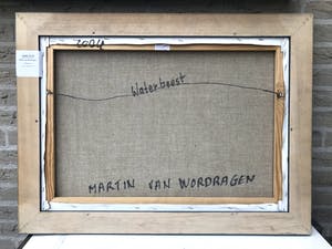Martin van Wordragen - Olieverf op doek - Waterbeest 2004 kopen? Bied vanaf 320!