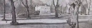 Reinder Homan - Huis te Manpad in Heemstede, ets (mooi ingelijst) kaufen? Bieten Sie von 175!