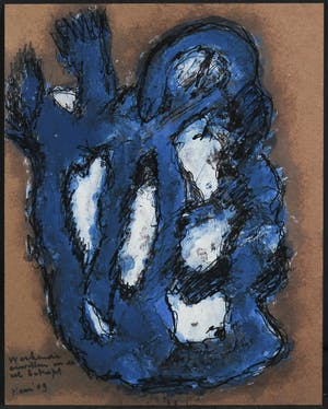 Pieter Haan - Acryl op board, Lot van drie voorstellingen in diverse thema's kopen? Bied vanaf 1!