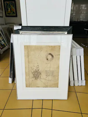 Jan Montyn - zonder titel - met lijst! ( opslag extern) kopen? Bied vanaf 135!