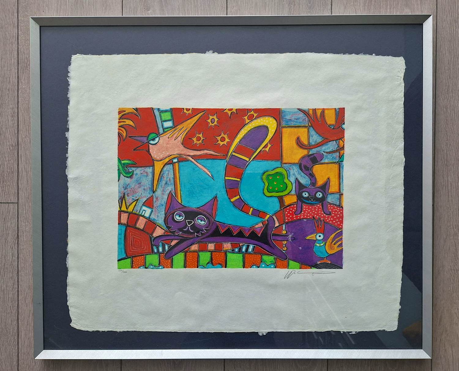 Michiel Molenaar - Kleurrijke zeefdruk kopen? Bied vanaf 35!