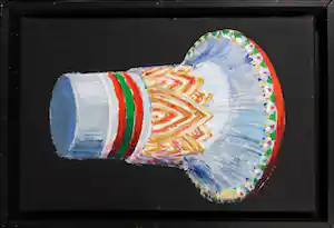 Maarten van Dreven - Acryl op doek, Shuttle verkauft für € 50!