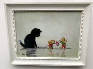 Henk Poeder - Kitten en muisjes verkocht voor € 80!