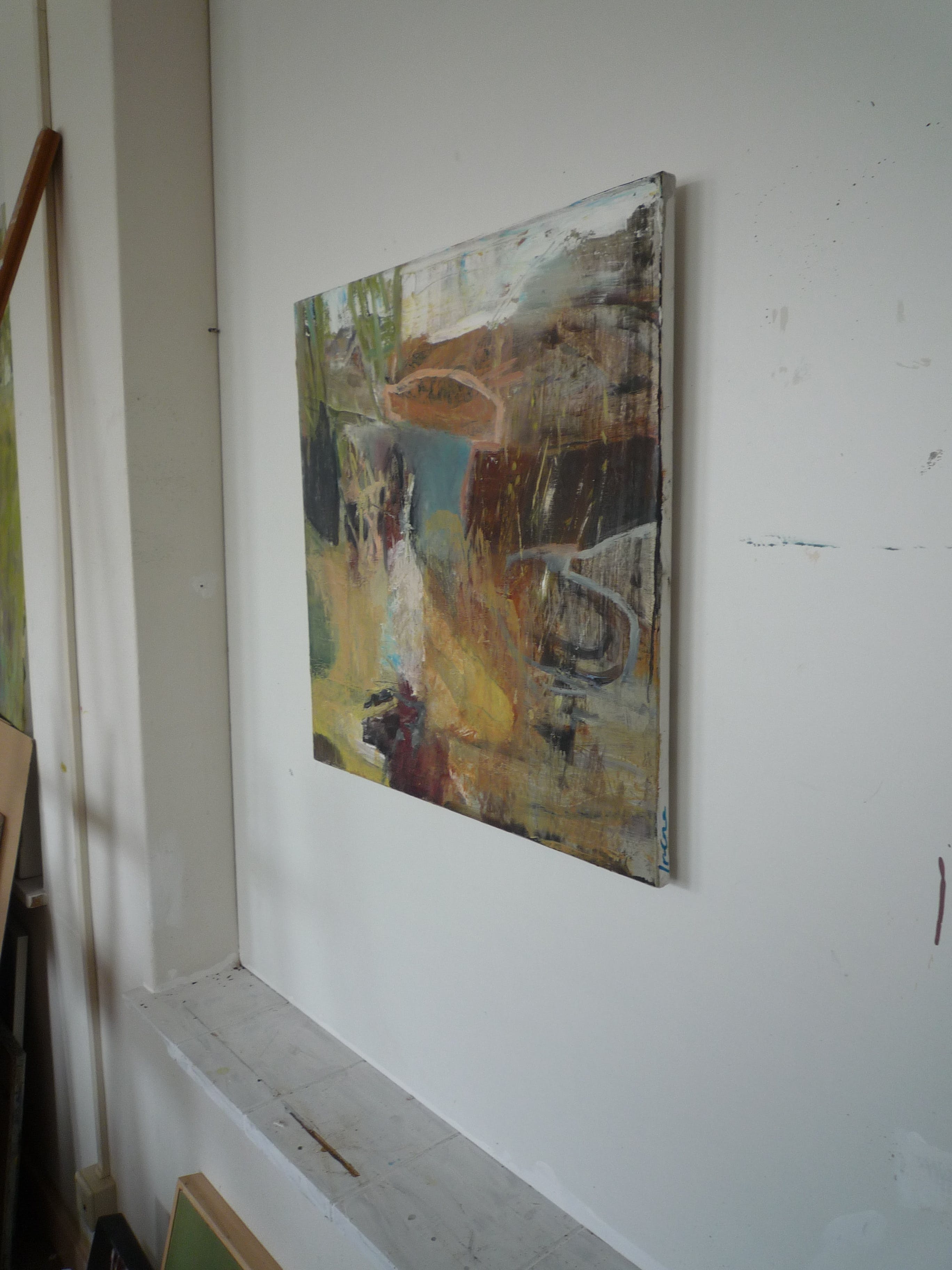 Irene van den Bos - Abstract Landscape kopen? Bied vanaf 40!