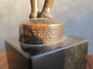 Brons (Onbekend) - Meisje zonder springtouw. kopen? Bied vanaf 45!