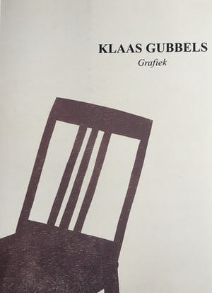 Klaas Gubbels - litho ‘zonder titel - ingelijst - 1989 kopen? Bied vanaf 525!