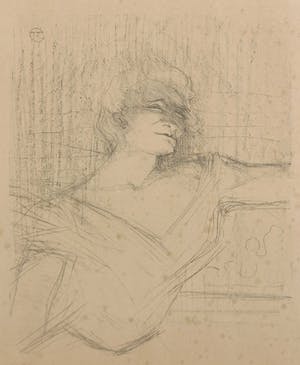 Henri de Toulouse-Lautrec - Originele litho, Yvette Guilbert dans la glu kopen? Bied vanaf 150!