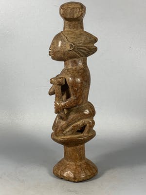 Yoruba - 210123 - African Yoruba statue - Nigeria kopen? Bied vanaf 35!