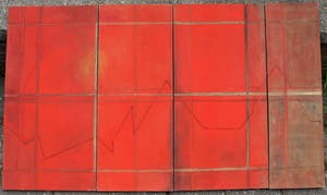 Annie Schoterman - 4-Luik , Ecce Homo – Olieverf op doek – 1997 kopen? Bied vanaf 90!