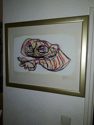 Karel Appel - rustende kikker 1978 kopen? Bied vanaf 795!