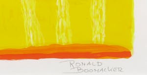 Ronald Boonacker - Zeefdruk, Toscana IV - Ingelijst kopen? Bied vanaf 60!