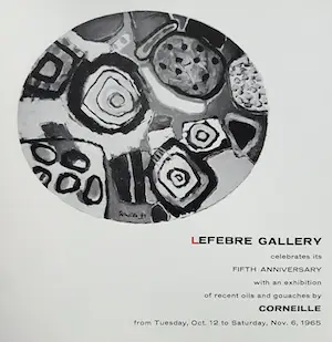 Corneille - Exhibition of recent oils and gouaches (1965), publicatie met originele litho kopen? Bied vanaf 55!