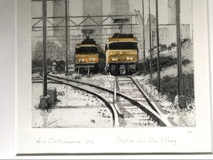 Wim Bettenhausen - Skyline van Den Haag (Ets met aquatint) kopen? Bied vanaf 133!