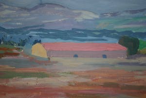 Alphons Winters - La Crau, Provence, 1958 - schilderij kopen? Bied vanaf 50!