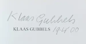 Klaas Gubbels - Werken op papier, handgesigneerd overzichtswerk kopen? Bied vanaf 50!
