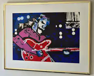 Herman Brood - Jimmy Hendrix - Handgesigneerd - E/A kopen? Bied vanaf 700!
