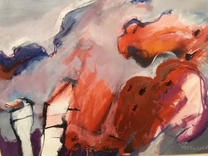 Anne Barneveld - Prachtig modern kleurrijk schilderij - LAATSTE KANS !!!!!!!!!!!!!! kopen? Bied vanaf 50!