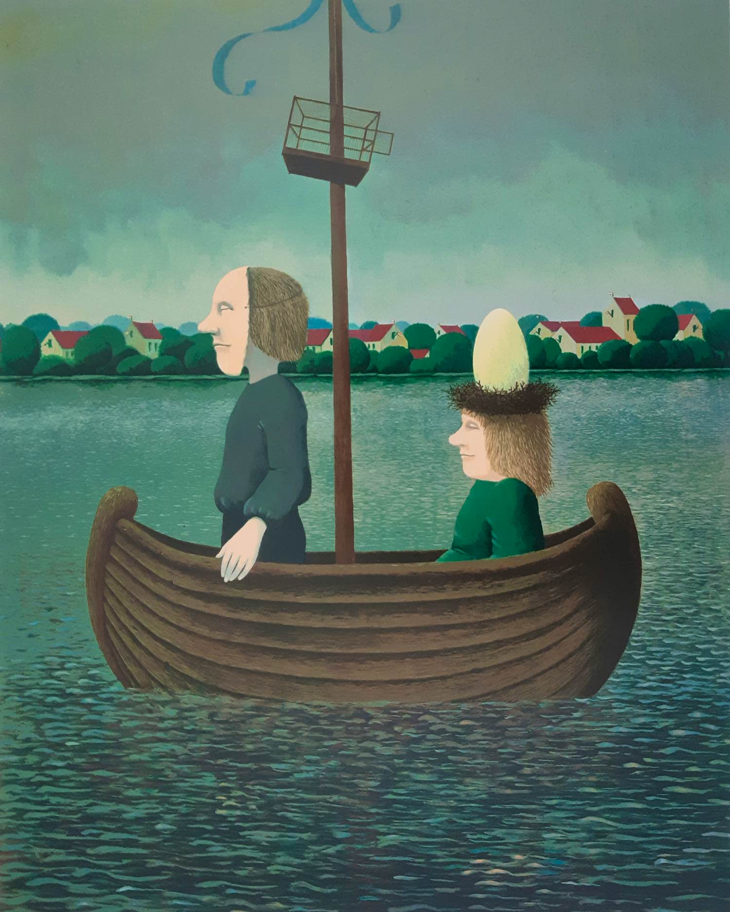 Dolf Zwerver - Liefdesbootje verkocht voor € 175!