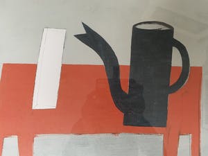 Klaas Gubbels - Witte kan op Oranje tafel - Nr 147 kopen? Bied vanaf 600!