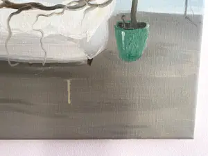 Bonell Jose - Lassitude (2021) – Olie en spuitverf op doek – Origineel kopen? Bied vanaf 350!