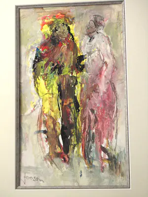 Buy Frans Joosen - Olieverf - 2 Vrouwen Figuren? Bid from 135!