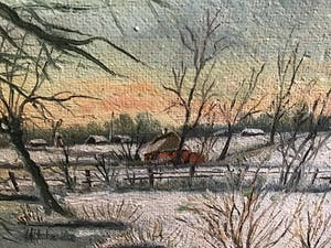 Marinus van der Sangen - Witerwilgen aan de waterkant. kopen? Bied vanaf 1!