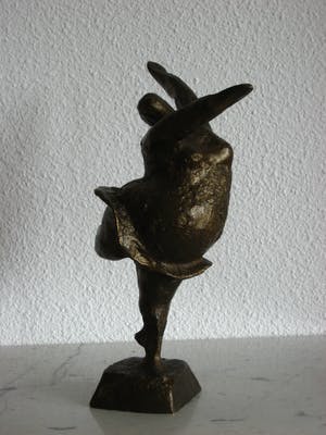 Brons (Onbekend) - Dikke ballerina. kopen? Bied vanaf 125!