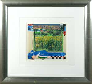 Sam Middleton - Collage, Summer Sunday - Ingelijst verkocht voor € 1!