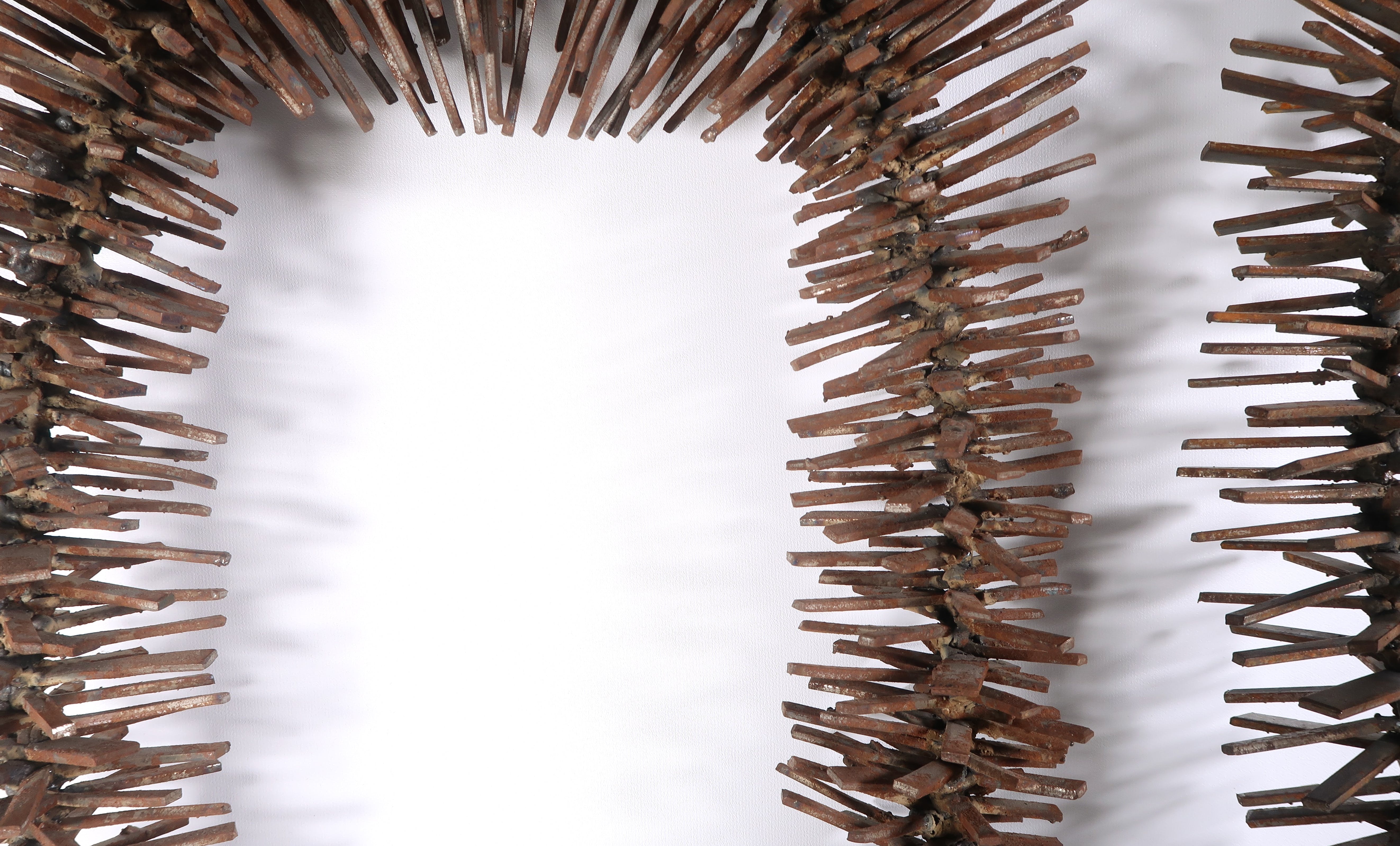 Henny van der Meer - Wandobjecten van gelast staal, Tweeluik kopen? Bied vanaf 100!