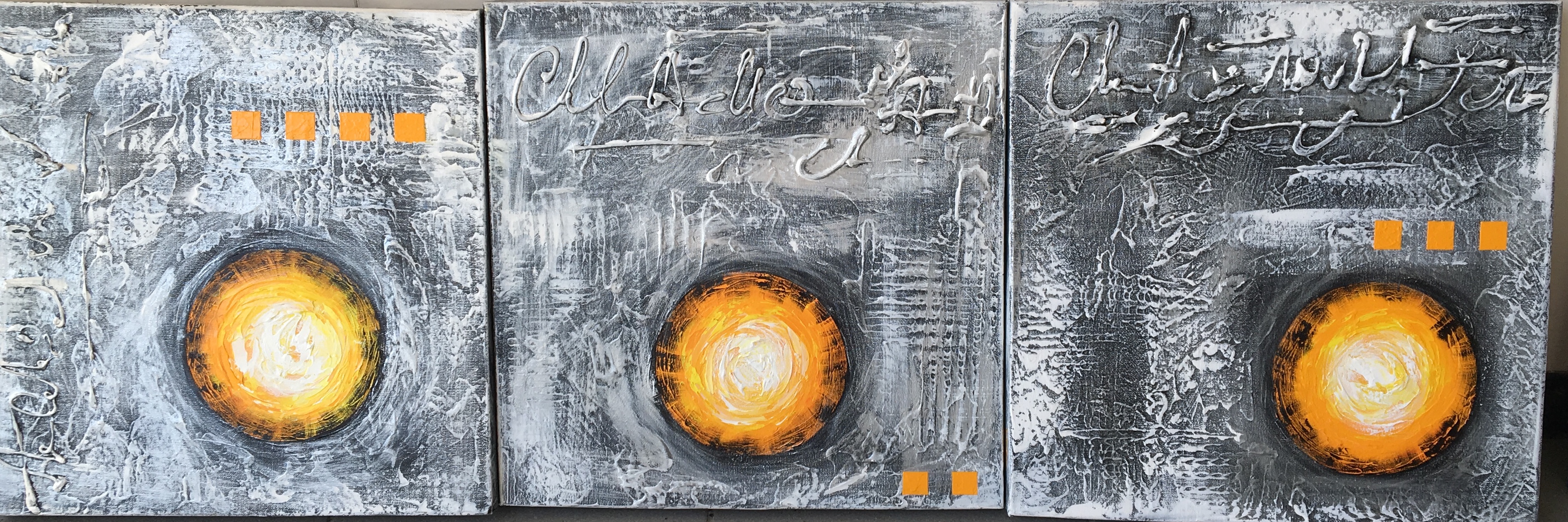 Gena Genadyj - Abstract Drie Luik kopen? Bied vanaf 1!