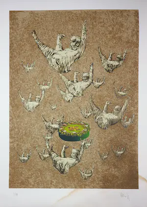 Rob Scholte - en andere! Map met handgesigneerde grafiek 'Het Art Finance Portfolio' kopen? Bied vanaf 1!