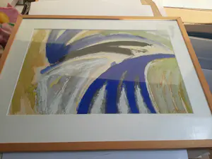 Johannes Jacobus van Oost - Gouache, Compositie III kopen? Bied vanaf 45!