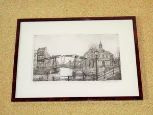 Jan van Rijsewijk - Grafiek - Stadsgezicht kopen? Bied vanaf 50!
